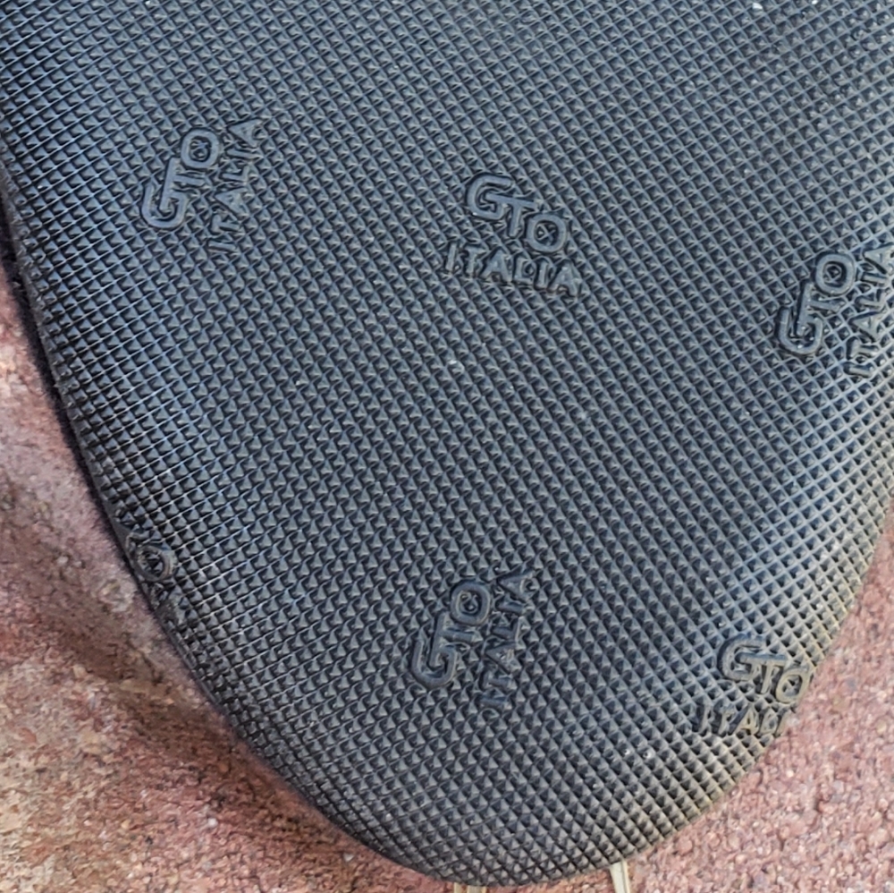 Chloe  canvas and leatehr buckle flat - Picture 11 of 11